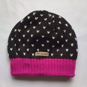 Columbia Girls Knit Beanie Hat Youth O/S
